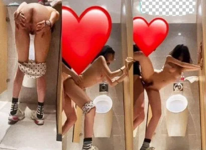 Cả hai hẹn em người yêu vào WC vụng trộm
